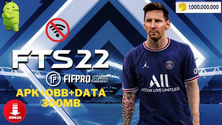 FTS 22 Mod APK+OBB Messi on PSG Unlimited Coins Download