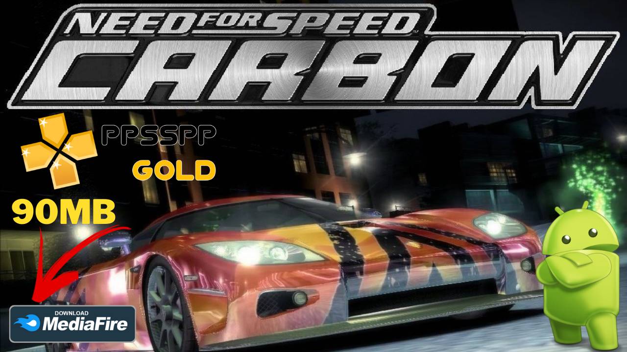 Need For Speed NFS Carbon PPSSPP for Android and iOS Download