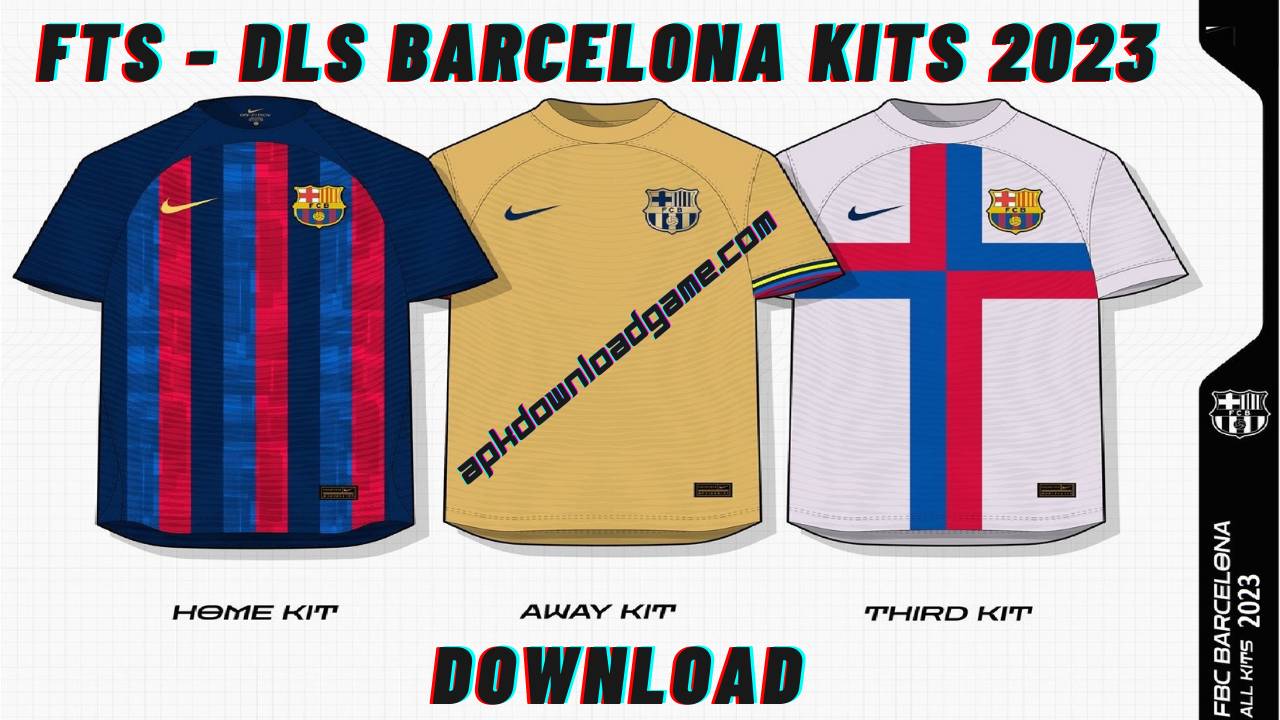 Barcelona Kits 2023 Logo DLS 22 FTS