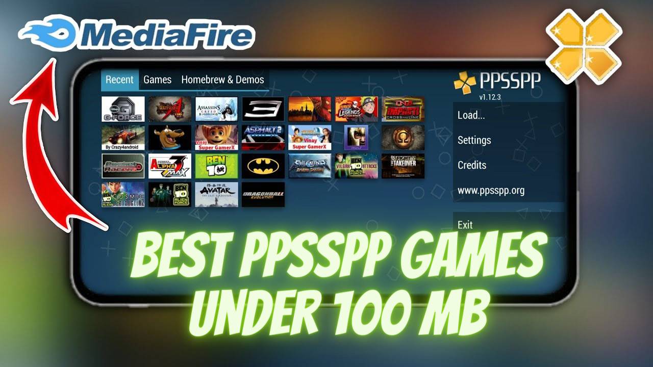 Best PPSSPP Android Games Under 100MB Download
