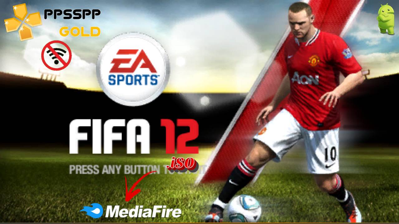 FIFA 12 PPSSPP zip file Download for Android