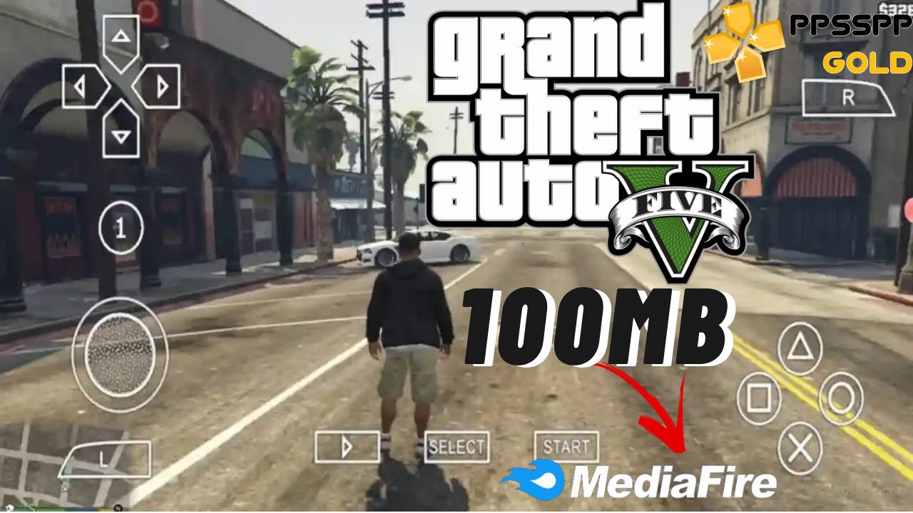 GTA 5 PPSSPP Download Android & iOS 100MB