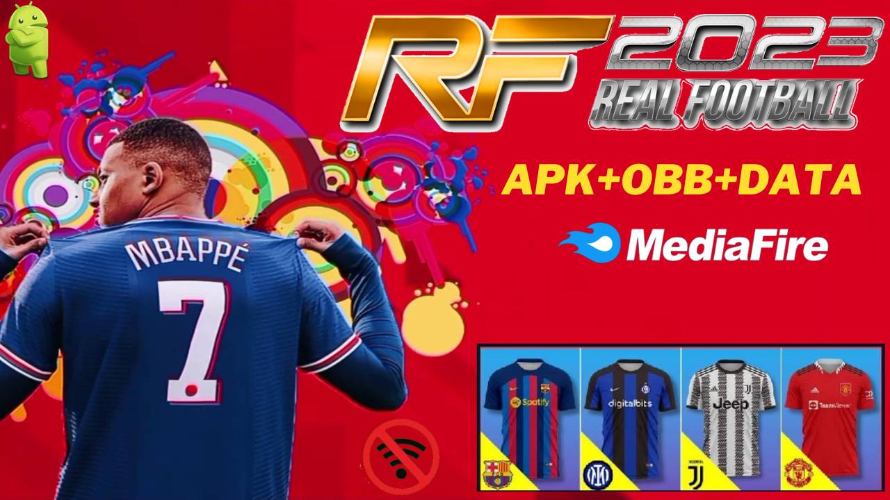 Real Football 2023 RF 23 APK OBB Android Download