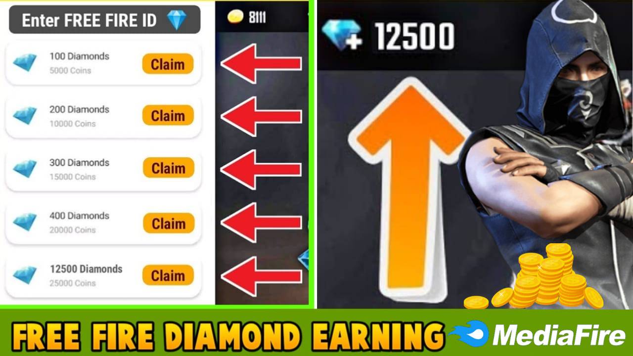 Free Fire HACK Diamond and Coins Generator