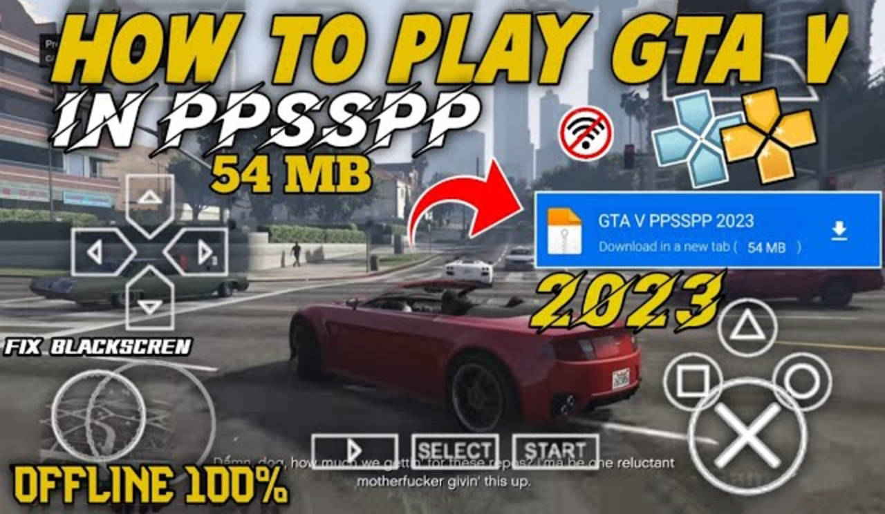 How to Download GTA 5 PPSSPP Android Mobile